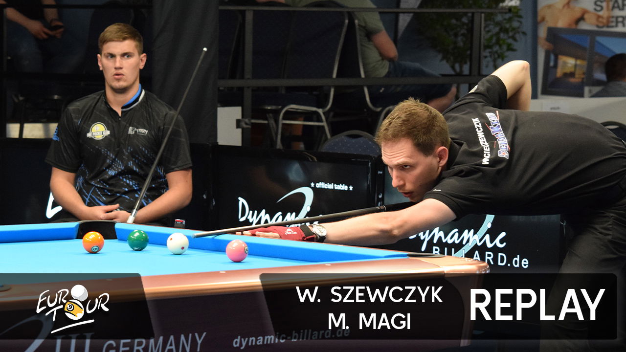 Full Replay: Winners Round 1 - Race to 9 - Wojciech SZEWCZYK (POL) vs Mark  MAGI (EST)